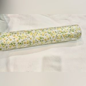 VINTAGE BLOSSOM YELLOW FLOWER‎ SELF-ADHESIVE PLASTIC CONTACT PAPER ROLL 25 YARDS
